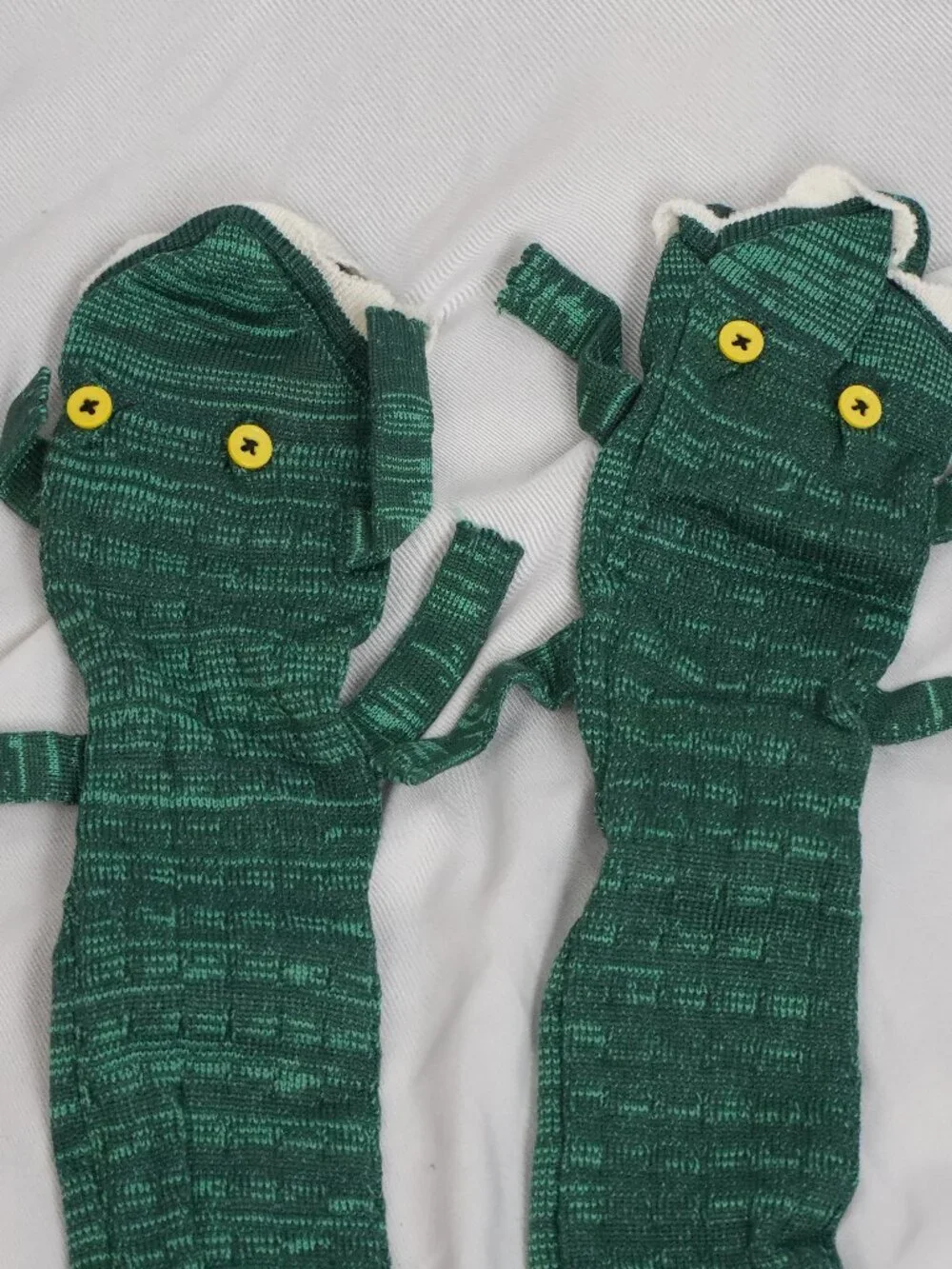 NWOT Kids Size 1-2 Cute Green Monster Socks Fun Halloween 8” toe to heel